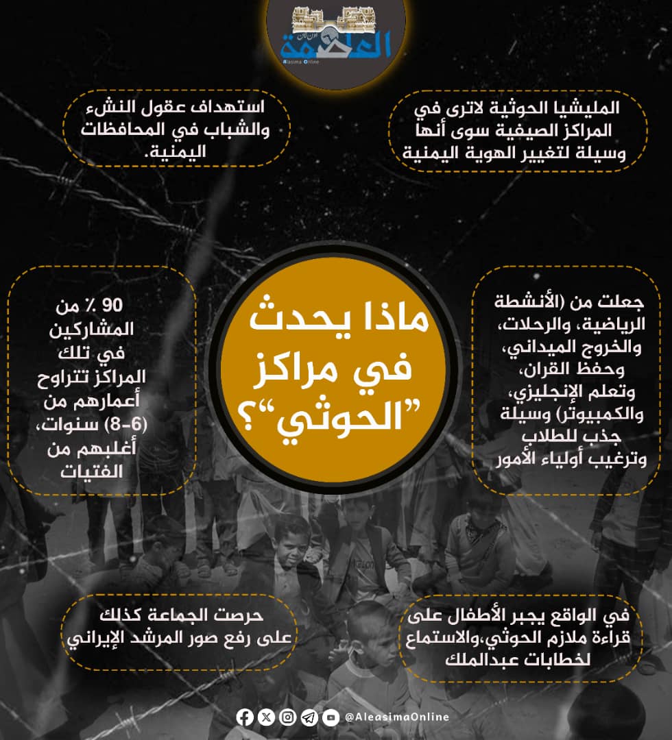 ماذا يحدث في مراكز الحوثيين الصيفية ؟ ماذا يحدث في مراكز الحوثيين الصيفية ؟