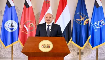 رئيس مجلس القيادة يعلن بدء العمليات العسكرية لاستعادة مؤسسات الدولة وبسط سلطتها على كامل التراب الوطني