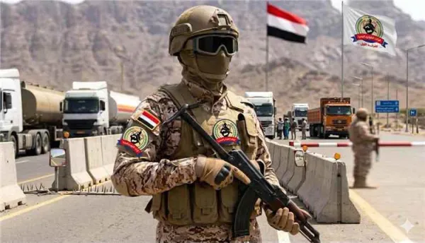 هجوم حوثي يستهدف معسكر قوات الطوارئ بصواريخ باليستية وطائرات مسيرة في منطقة الرويك