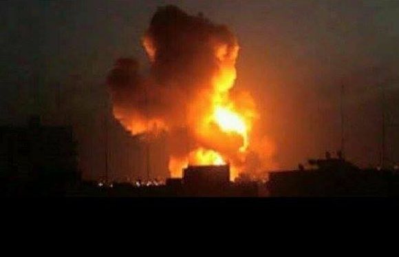 مصرع عدد من القيادات الحوثية في غارة للتحالف على شركة النفط بصنعاء