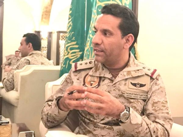 ناطق التحالف: الجيش الوطني ومدفعيته باتت على بُعد 21 كيلو مترآ من صنعاء 