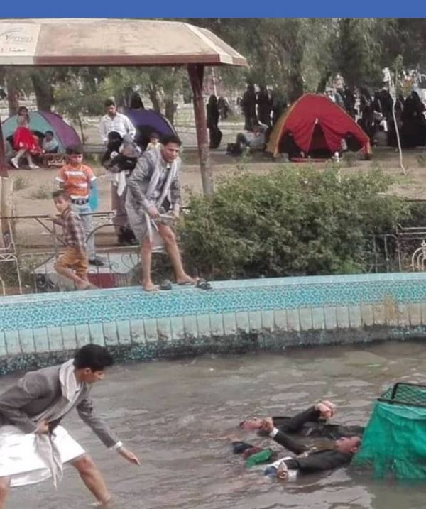 وفاة ثلاثة أطفال بحادثة غرق في نافورة حديقة السبعين بصنعاء