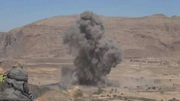 قتلى وجرحى حوثيين في قصف الجيش لتجمعاتهم شرقي صنعاء