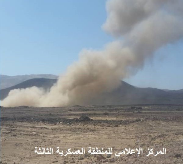 الجيش يتلف 120 لغم وعبوة ناسفة زرعتها المليشيا الحوثية غربي مأرب