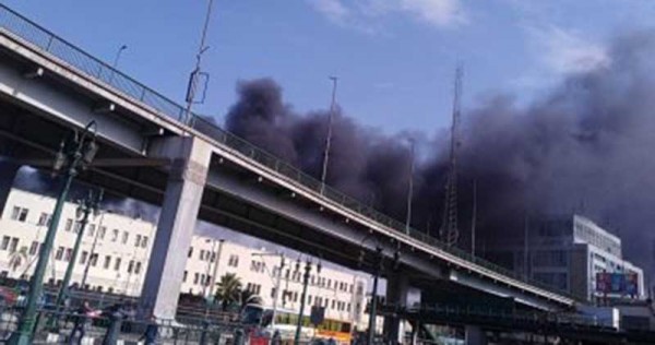 مصر.. مقتل وإصابة 35 شخصاً بحريق محطة قطار بالقاهرة