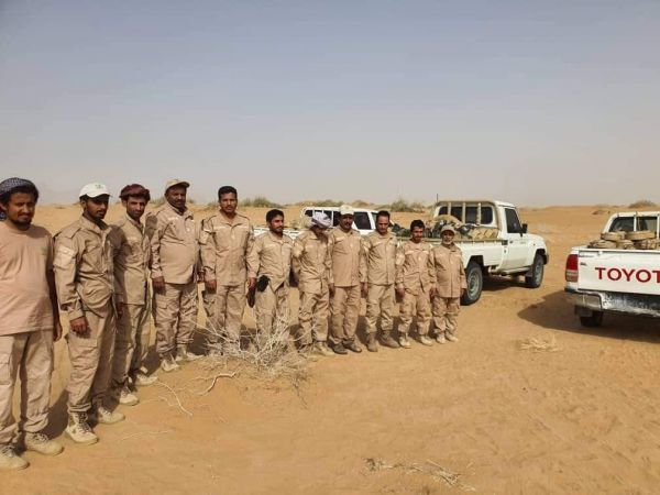 شبوة .. نزع وتفكيك 350 لغماً مضاداً للدروع زرعتها مليشيا الحوثي