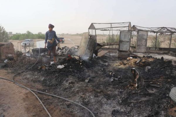 مأرب.. الوحدة التنفيذية تسجل 535 حريقا في مخيمات النزوح