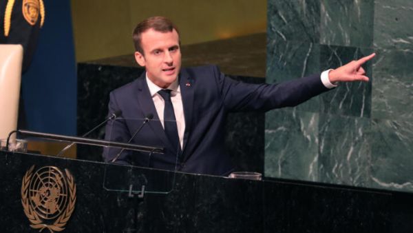 ماكرون يعلن أمام الأمم المتحدة اعتراف فرنسا بدولة فلسطين