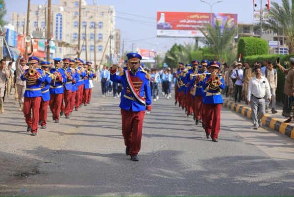 مأرب.. تدشين فعاليات الاحتفال بثورة سبتمبر بمسيرة شبابية وعروض كشفية