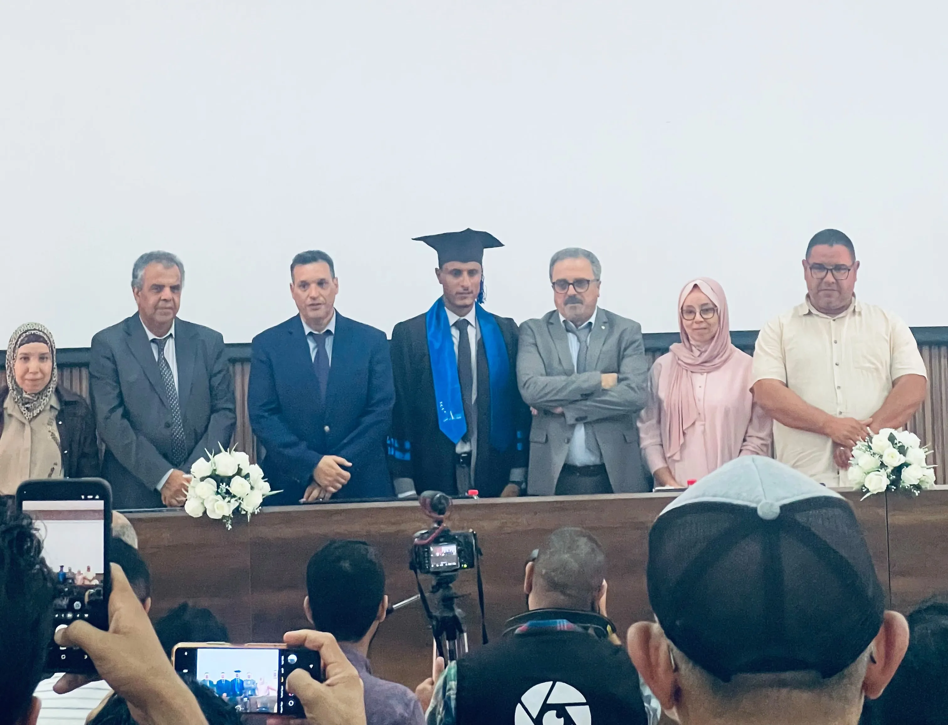 الطالب اليمني خالد صالح شطيف ينال الدكتوراه بدرجة “مشرف جداً” من جامعة ابن طفيل المغربية