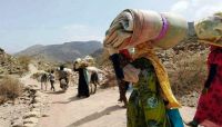 مليشيا الحوثي تهجر 60 أسرة قسريًا غربي تعز مليشيا الحوثي تهجر 60 أسرة قسريًا غربي تعز