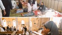 صورة مؤلمة جمعت حدث واحد بين ديانة الإسلام والمسيح في مصر صورة مؤلمة جمعت حدث واحد بين ديانة الإسلام والمسيح في مصر