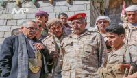 محافظو إقليم تهامة يتفقدون أبطال المنطقة العسكرية السابعة شرق صنعاء محافظو إقليم تهامة يتفقدون أبطال المنطقة العسكرية السابعة شرق صنعاء