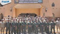 آمر القوة الجوية الكويتية يتفقد القوات المشاركة ضمن التحالف العربي في اليمن