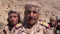 قائد المنطقة العسكرية السابعة يزف بشرى لليمنيين من جبهة نهم شرق صنعاء قائد المنطقة العسكرية السابعة يزف بشرى لليمنيين من جبهة نهم شرق صنعاء
