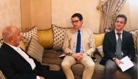 "اليدومي" يلتقي السفير التركي والأخير يجدد دعم بلاده للحكومة والشعب اليمني