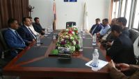 نائب وزير المغتربين يبحث مع رئاسة جامعة إقليم سبأ سبل استيعاب أبناء المغتربين نائب وزير المغتربين يبحث مع رئاسة جامعة إقليم سبأ سبل استيعاب أبناء المغتربين