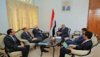وزير الخارجية يلتقي "غريفيث" لبحث جهود إحياء المشاورات السياسية في اليمن وزير الخارجية يلتقي "غريفيث" لبحث جهود إحياء المشاورات السياسية في اليمن