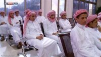 التحالف يسلّم الحكومة اليمنية 15 طفلاً كانوا يقاتلون في صفوف المليشيات التحالف يسلّم الحكومة اليمنية 15 طفلاً كانوا يقاتلون في صفوف المليشيات
