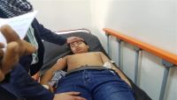 إصابة 6 مواطنين بينهم أطفال بقصف حوثي استهدف ساحة الحرية بتعز إصابة 6 مواطنين بينهم أطفال بقصف حوثي استهدف ساحة الحرية بتعز