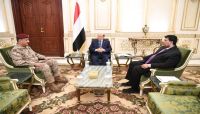 الرئيس يلتقي قائد القوات المشتركة ويشيد بجهود السعودية لدعم اليمن الرئيس يلتقي قائد القوات المشتركة ويشيد بجهود السعودية لدعم اليمن