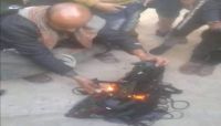 على خطى داعش.. مليشيات الحوثي تداهم محلات الملابس النسائية وتحرق كميات منها بصنعاء على خطى داعش.. مليشيات الحوثي تداهم محلات الملابس النسائية وتحرق كميات منها بصنعاء