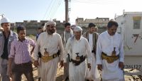 محافظ مأرب يوجه بمعالجة أوضاع النازحين المتضررين من ارتفاع منسوب مياه سد مأرب محافظ مأرب يوجه بمعالجة أوضاع النازحين المتضررين من ارتفاع منسوب مياه سد مأرب