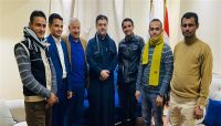 مسؤول برئاسة الجمهورية يلتقي الصحفيين المحررين ويشيد بتضحياتهم مسؤول برئاسة الجمهورية يلتقي الصحفيين المحررين ويشيد بتضحياتهم