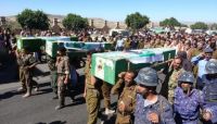خلال أسبوع.. "الحوثية" تشّيع في أمانة العاصمة (52) قيادياً قتلوا بجبهات مأرب