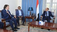 "الحوثية تعمّق معاناة اليمنيين".. نائب الرئيس يدعو الأمم المتحدة لمزيد من الجهود الإنسانية في اليمن "الحوثية تعمّق معاناة اليمنيين".. نائب الرئيس يدعو الأمم المتحدة لمزيد من الجهود الإنسانية في اليمن