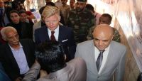 "غروندبرغ" الى تعز: مطّلع على معاناتكم وشاهدت الجرائم التي استهدفت مدنيين وأطفال "غروندبرغ" الى تعز: مطّلع على معاناتكم وشاهدت الجرائم التي استهدفت مدنيين وأطفال