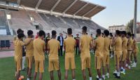 البكري يزور معسكر المنتخب الوطني لكرة القدم في مدينة الطائف السعودية
