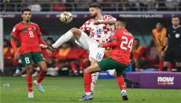 المنتخب المغربي يحقق المركز الرابع في كأس العالم كأول منتخب عربي وإفريقي المنتخب المغربي يحقق المركز الرابع في كأس العالم كأول منتخب عربي وإفريقي
