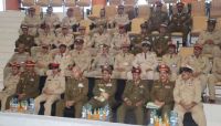 وزير الدفاع يلتقي الخريجين اليمنيين من كليات السودان العسكرية وزير الدفاع يلتقي الخريجين اليمنيين من كليات السودان العسكرية
