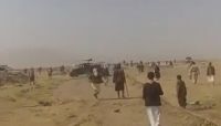 طرد حملة حوثية حاولت السطو على أراضي مواطنين شمالي صنعاء