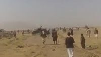 طرد حملة حوثية حاولت السطو على أراضي مواطنين شمالي صنعاء طرد حملة حوثية حاولت السطو على أراضي مواطنين شمالي صنعاء