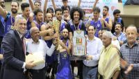 وحدة صنعاء يتوج ببطولة الدوري العام لكرة السلة وحدة صنعاء يتوج ببطولة الدوري العام لكرة السلة