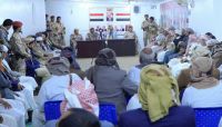 اللواء العرادة يناقش مع شخصيات اجتماعية أوضاع مأرب ودعم قرارات الحكومة اللواء العرادة يناقش مع شخصيات اجتماعية أوضاع مأرب ودعم قرارات الحكومة