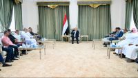 "الرئيس العليمي" يؤكد أهمية الدور الرائد للقطاع الخاص في عملية التنمية والتعافي الاقتصادي "الرئيس العليمي" يؤكد أهمية الدور الرائد للقطاع الخاص في عملية التنمية والتعافي الاقتصادي