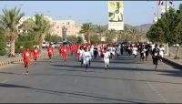 مارثون عسكري لمنتسبي الجيش والأمن في مأرب مارثون عسكري لمنتسبي الجيش والأمن في مأرب