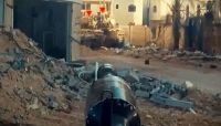 القسام تبث مشاهد تفجير دبابة للاحتلال غرب جباليا القسام تبث مشاهد تفجير دبابة للاحتلال غرب جباليا