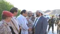 اللواء سلطان العرادة يصل مأرب قادمًا من السعودية