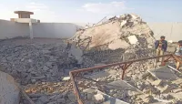 شبكة حقوقية ترصد تفجير مبنى السجن المركزي في مدينة الحزم بالجوف وتحذر من مصير المحتجزين